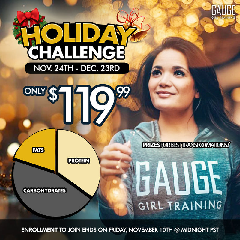 4-Week Shred Holiday Challenge (11/24/23 - 12/23/23)
