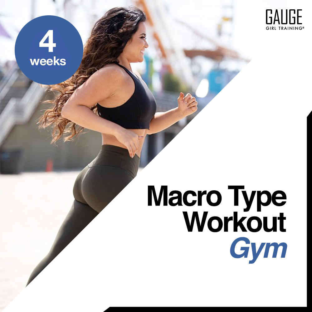 4 Week Macro Type Workout: Gym