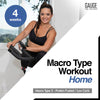 4 Week Macro Type Workout: Home