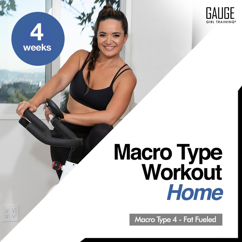 4 Week Macro Type Workout: Home