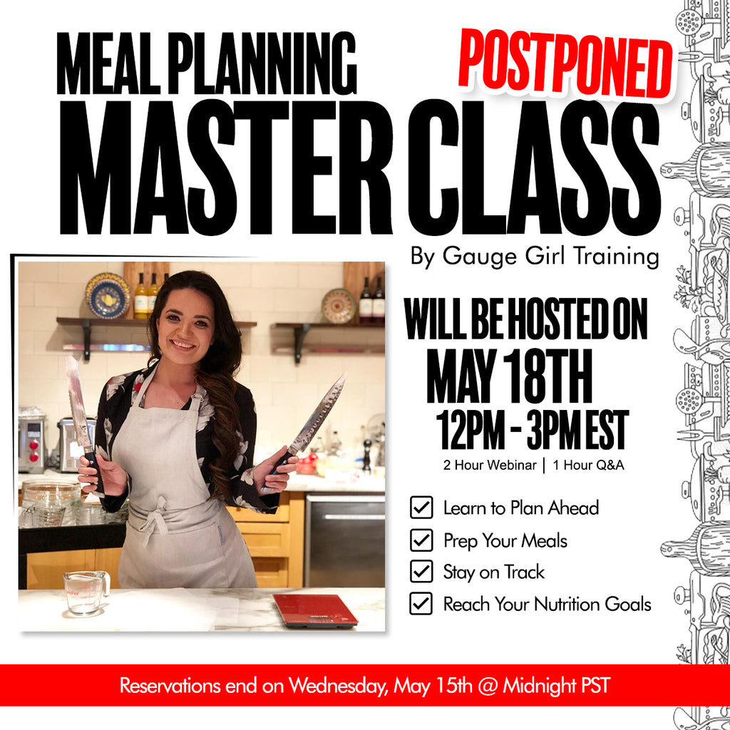 Meal Planning Master Class - Spots are Limited!