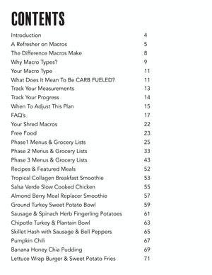 5 Ingredients or Less - 6 Week Shred - Paleo