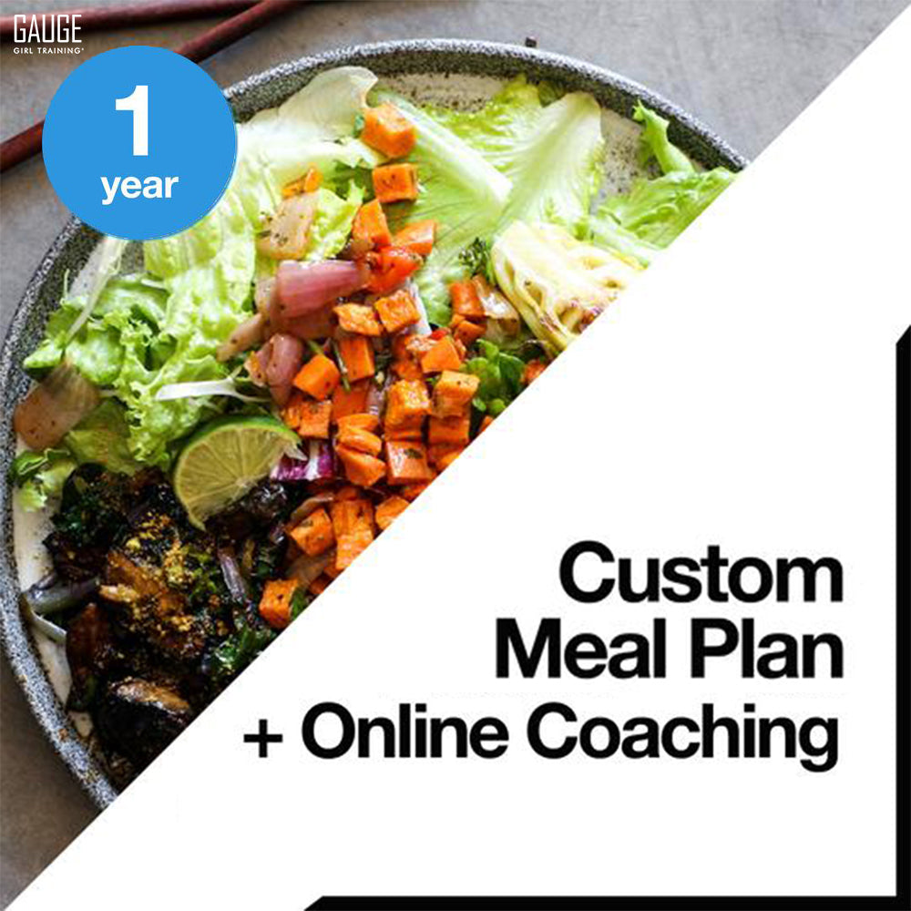 1 Year Custom Meal Plan + Online Coaching