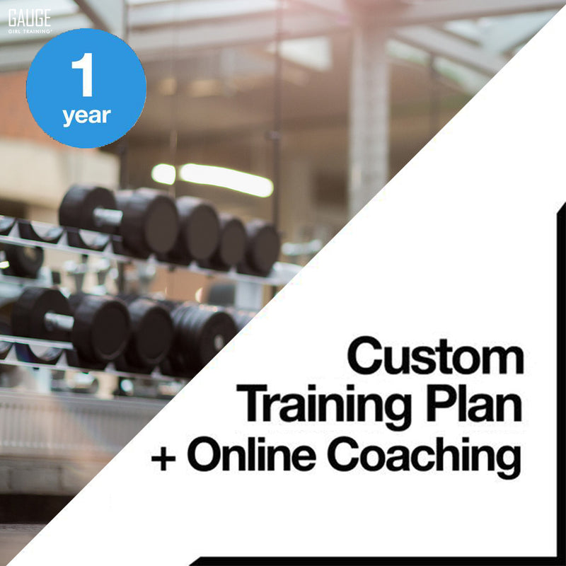 1 Year Custom Training Plan + Online Coaching
