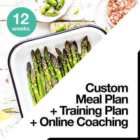 12 Week Custom Meal Plan + Online Coaching
