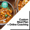 12 Week Custom Meal Plan + Training Plan + Online Coaching