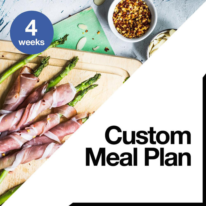 4 Week Custom Meal Plan