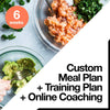 20 Week Custom Meal Plan + Custom Training Plan + Online Coaching
